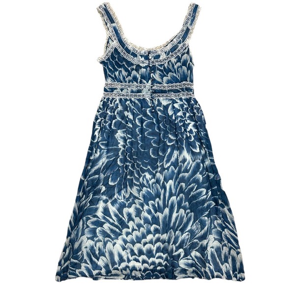 Vintage Cottagecore GASP Midi Folklore Dress - Picture 5 of 6